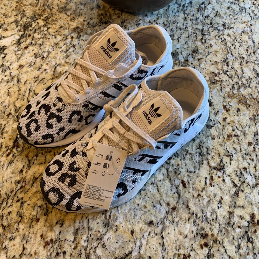 Adidas leopard print